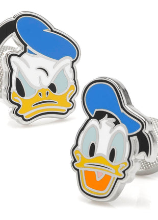 Disney Donald Duck Two Faces Cufflinks