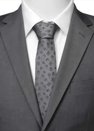 Disney Dogs Gray Men's Tie