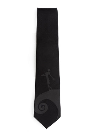 Disney The Nightmare Before Christmas Jack Skellington Black Men's Tie