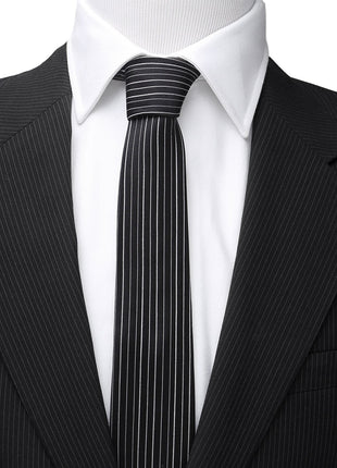 Disney The Nightmare Before Christmas Jack Skellington Striped Men's Tie