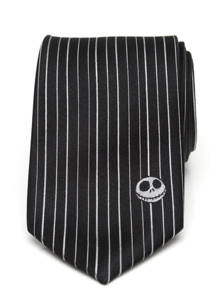 Disney The Nightmare Before Christmas Jack Skellington Striped Men's Tie