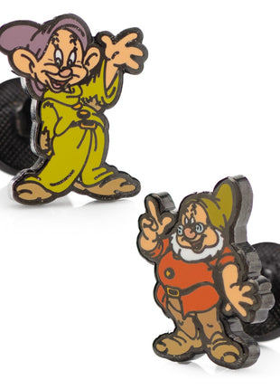 Disney Snow White Dopey & Doc Cufflinks