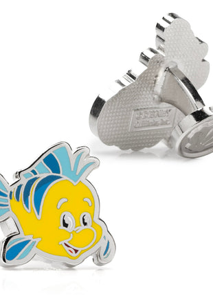 Disney The Little Mermaid Flounder & Sebastian Cufflinks