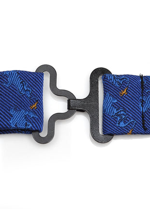 Disney Aladdin Genie Scattered Blue Big Boys' Bow Tie