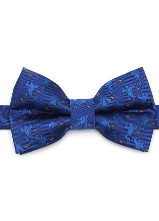 Disney Aladdin Genie Scattered Blue Big Boys' Bow Tie