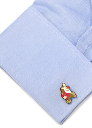 Disney Snow White Grumpy Dwarf Cufflinks