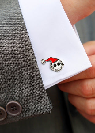 Disney The Nightmare Before Christmas Jack Skellington Santa Cufflinks