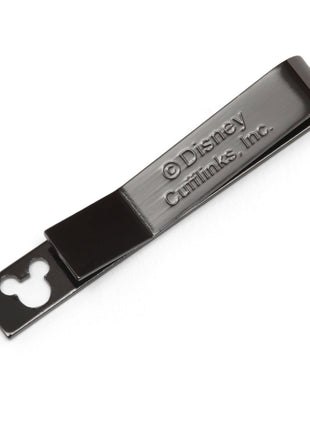 Disney Mickey Mouse Cutout Black Tie Bar