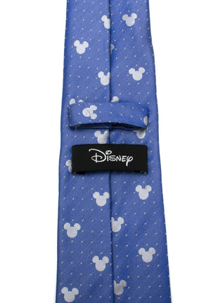 Disney Mickey Mouse Blue Pin Dot Men's Tie