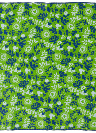 Disney Mickey Mouse Floral Green Pocket Square