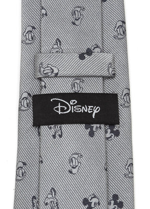 Disney Mickey and Friends Gray Men's Tie