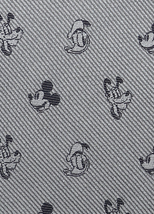 Disney Mickey and Friends Gray Men's Tie