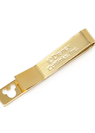 Disney Mickey Mouse Cutout Gold Tie Bar
