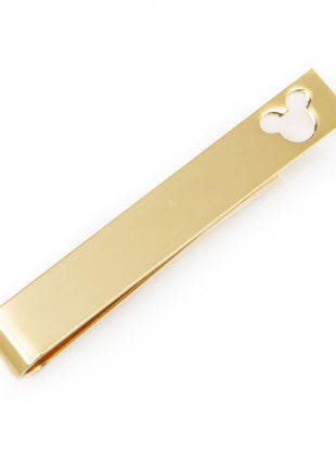 Disney Mickey Mouse Cutout Gold Tie Bar