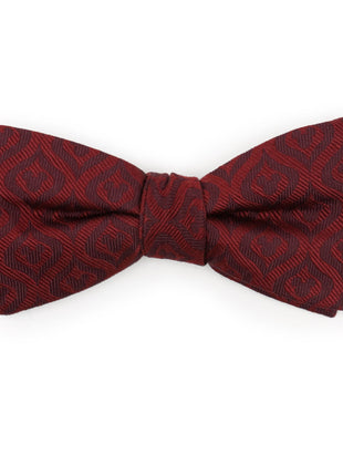 Disney Mickey Mouse Holiday Maroon Bow Tie