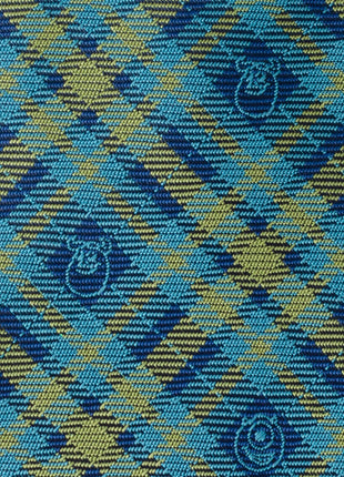 Disney Pixar Monsters Inc. Plaid Blue and Green Tie