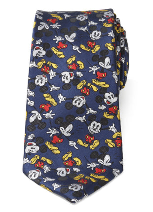 Disney Mickey Mouse Action Navy Men's Tie