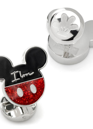 Disney Mickey and Minnie Mouse "I Love Us" Cufflinks