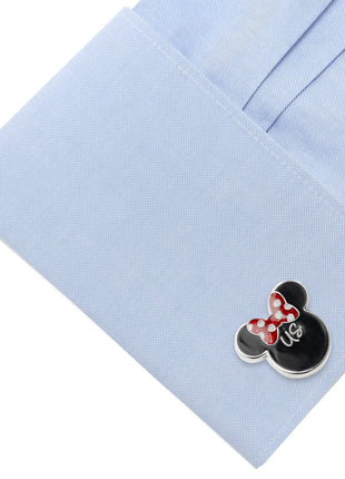 Disney Mickey and Minnie Mouse "I Love Us" Cufflinks
