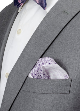 Disney Mickey Mouse Lavender 4 Square Pocket Square