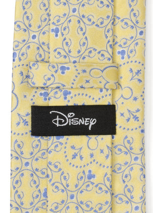 Disney Mickey Mouse Yellow Multi Men's Tie