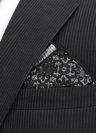 Disney Mickey Mouse Damask Pocket Square and Bow Tie Gift Set