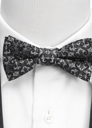 Disney Mickey Mouse Damask Tile Bow Tie