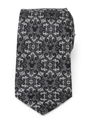 Disney Mickey Mouse Damask Tile Men's Tie
