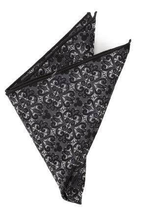Disney Mickey Mouse Damask Tile Pocket Square
