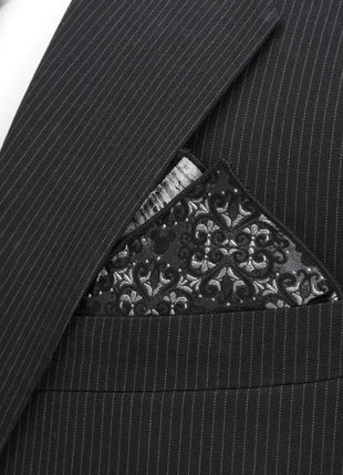 Disney Mickey Mouse Damask Tile Pocket Square