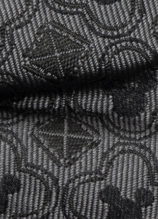 Disney Mickey Mouse Pattern Black Bow Tie