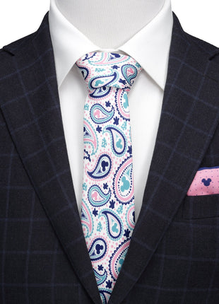 Disney Mickey Mouse Paisley Multi Men's Tie