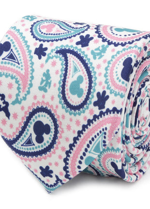 Disney Mickey Mouse Paisley Multi Men's Tie