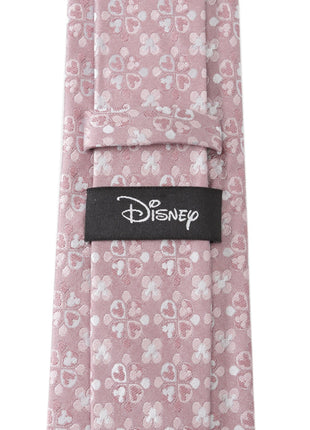 Disney Mickey Mouse Silhouette Blossom Pink Men's Tie