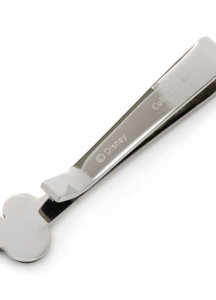Disney Mickey Mouse Onyx Stainless Steel Tie Bar