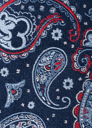 Disney Mickey and Friends Paisley Blue Multi Men's Tie