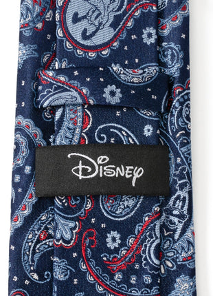 Disney Mickey and Friends Paisley Blue Multi Men's Tie