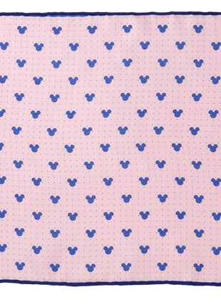 Disney Mickey Mouse Dot Pink Pocket Square