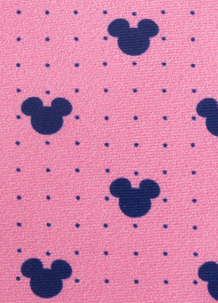 Disney Mickey Mouse Dot Pink Men's Tie