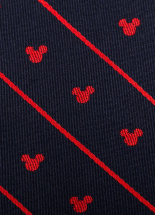 Disney Mickey Mouse Navy Pinstripe Tie