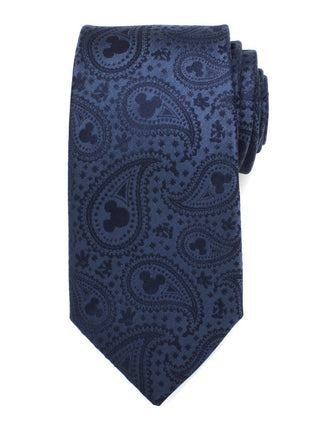 Disney Mickey Mouse Navy Paisley Men's Tie
