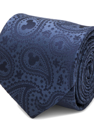 Disney Mickey Mouse Navy Paisley Men's Tie