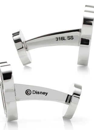 Disney Mickey Mouse Silhouette Cutout Cufflinks