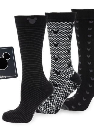 Mickey Mouse Silhouette Black Gift Set