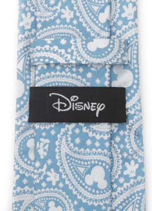 Disney Mickey Mouse Teal Paisley Men's Tie