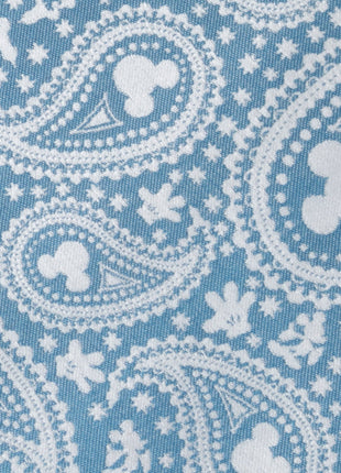 Disney Mickey Mouse Teal Paisley Men's Tie
