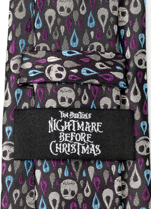 Disney The Nightmare Before Christmas Jack Skellington Patterned Men's Tie