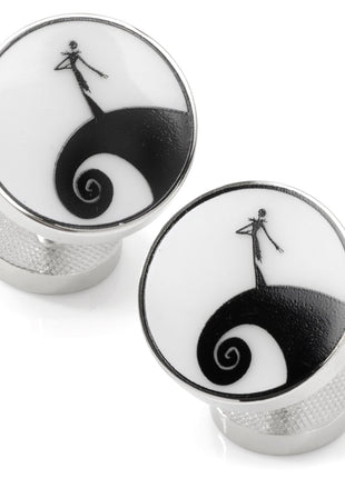Disney The Nightmare Before Christmas Jack Skellington Mountain Cufflinks