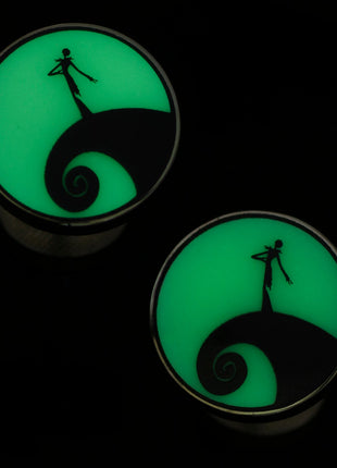 Disney The Nightmare Before Christmas Jack Skellington Mountain Cufflinks