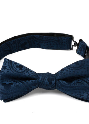 Disney Mickey Mouse Navy Paisley Bow Tie